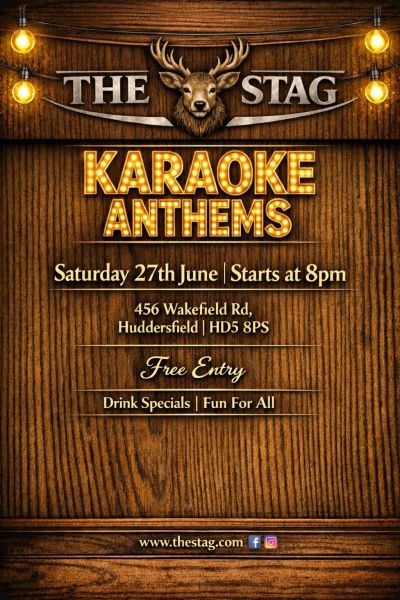 karaoke night at the stag